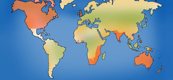 Map English-speaking countries